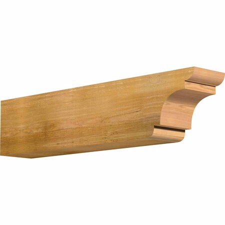 Ekena Millwork New Brighton Rough Sawn Rafter Tail, Western Red Cedar, 6"W x 8"H x 36"L RFT06X08X36NEB00RWR